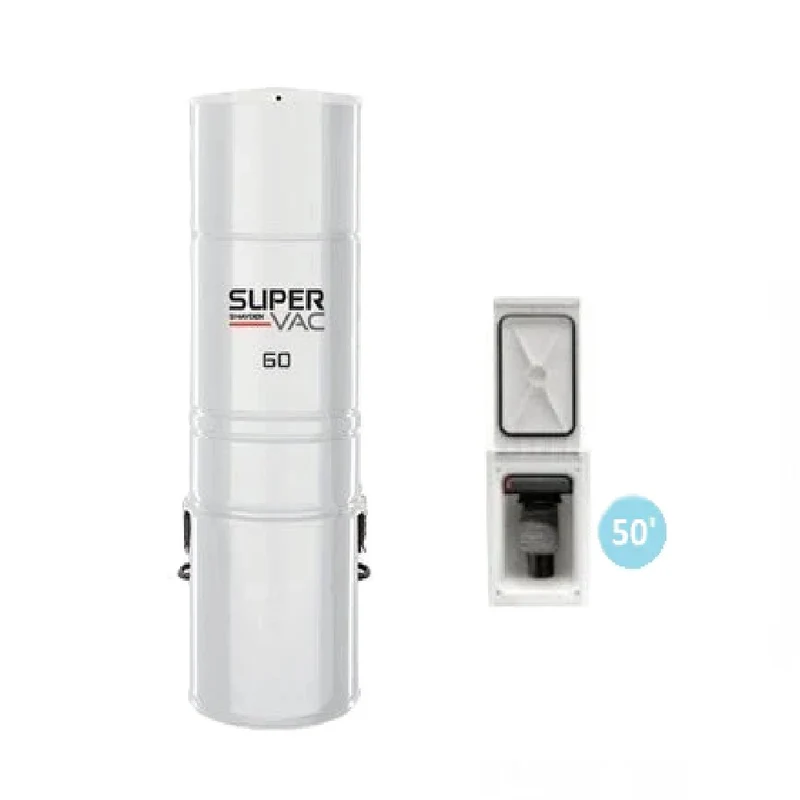SuperVac 60 with 50-Foot Retractable Hose Kit