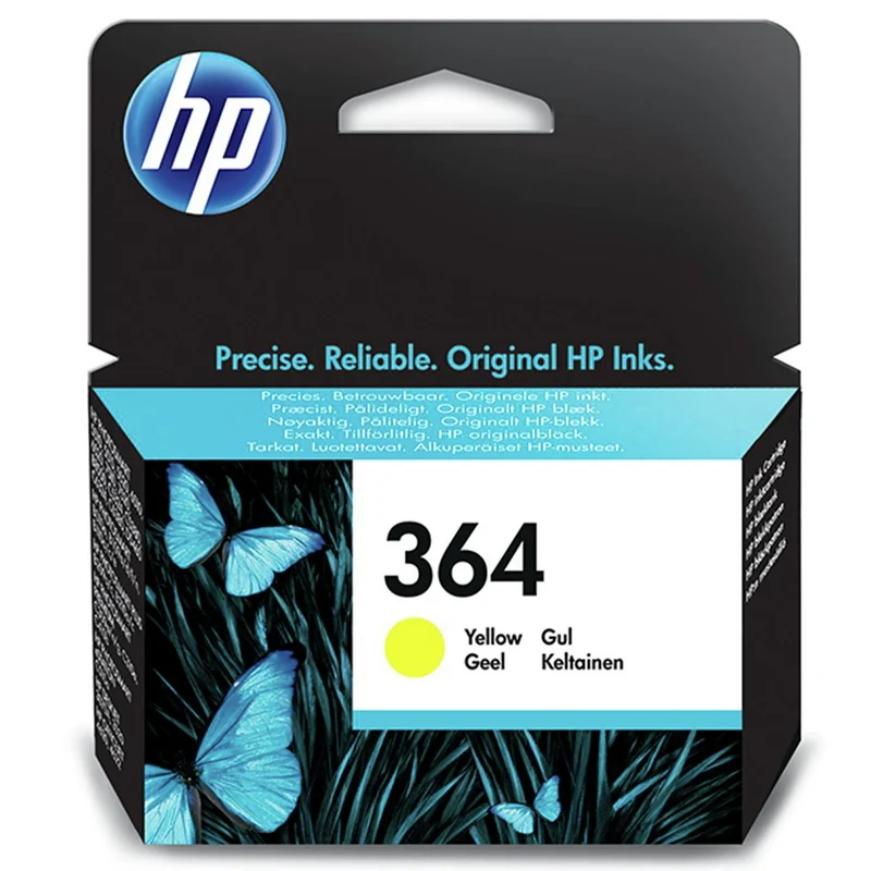 HP Cartouche d'encre 364 - Jaune
