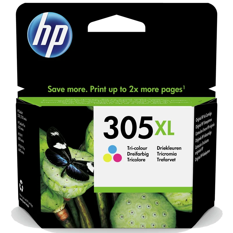 HP XL Cartouche d'encre 305XL - Couleur