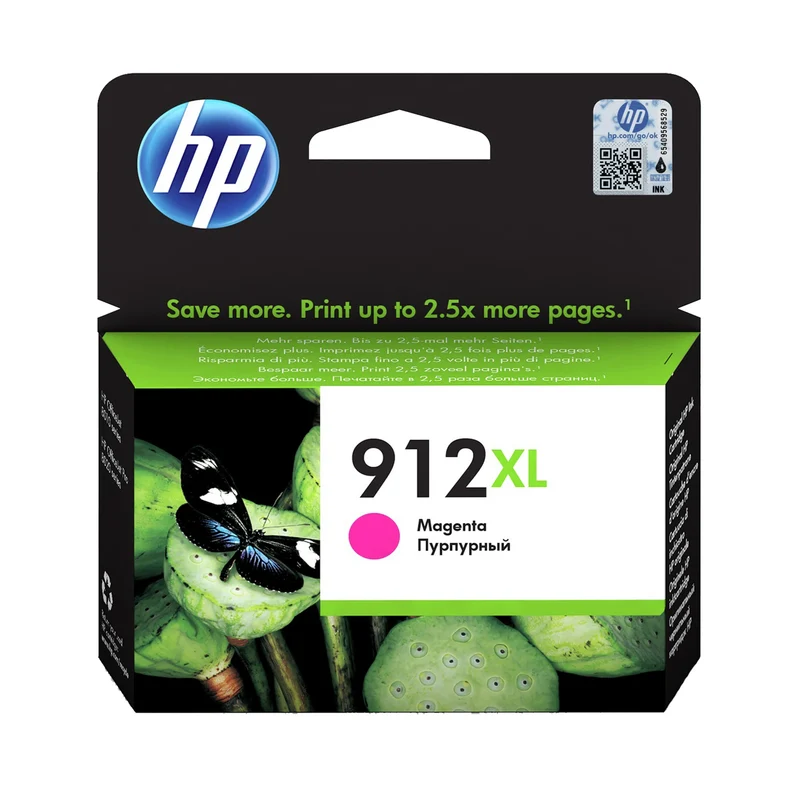 HP Cartouche d'encre 912XL Magenta - Rouge