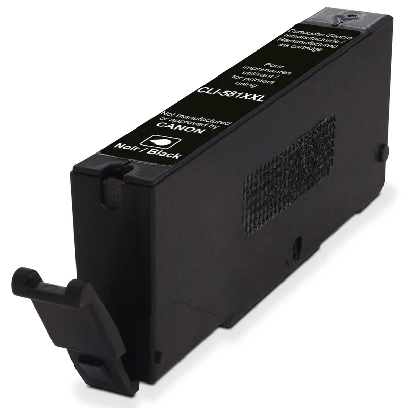 RECYCLECLUB XL Cartouche d'encre CLI-581BK XXL - Noir - Remplace Canon