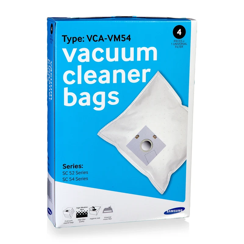 SAMSUNG VCA-VM54 - 4 Sacs d´aspirateur - 1 Microfiltre