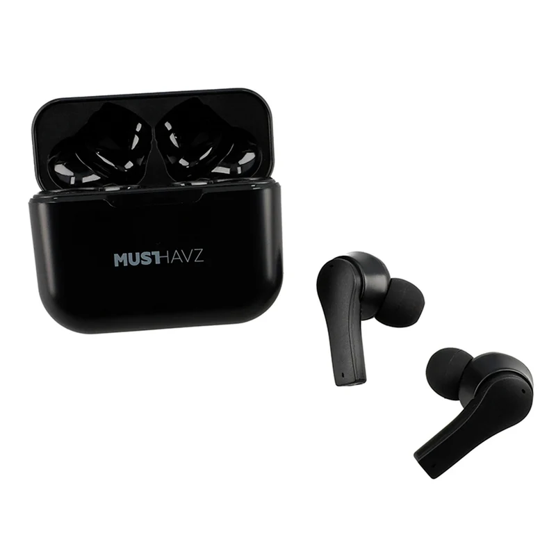 MUSTHAVZ - Casque - Noir - MHTWS268 - Intra-Auriculaires - Bluetooth