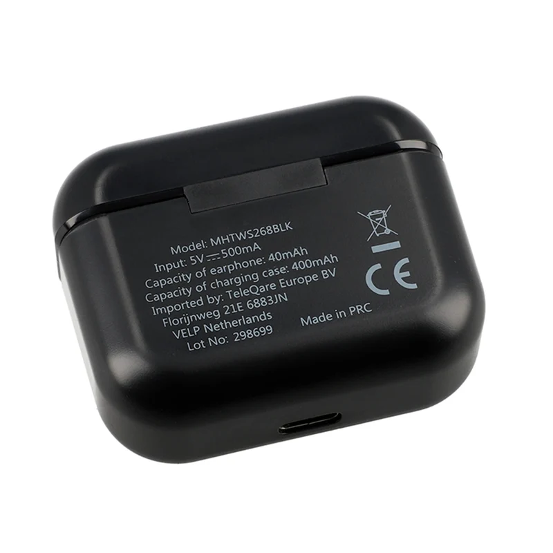 MUSTHAVZ - Casque - Noir - MHTWS268 - Intra-Auriculaires - Bluetooth