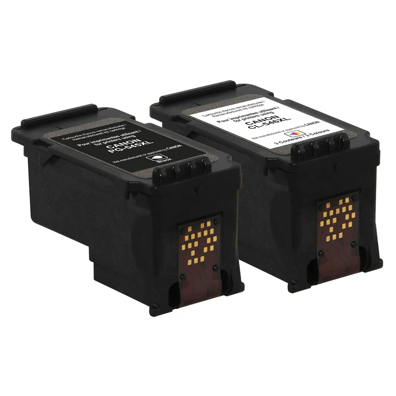 RECYCLECLUB XL Cartouche d'encre PG-545 XL | CL-546 XL - Duo Pack - Noir + Couleur - Remplace Canon