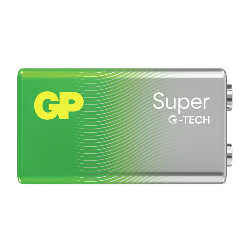GP Super Alkaline 9V | 6LR61 | E-Block - 9 V - 580 mAh Batterie