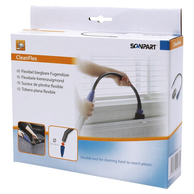 SCANPART Clean flex F172 - 3,6 cm - Polyester - diamètre 30 t/m 36 mm