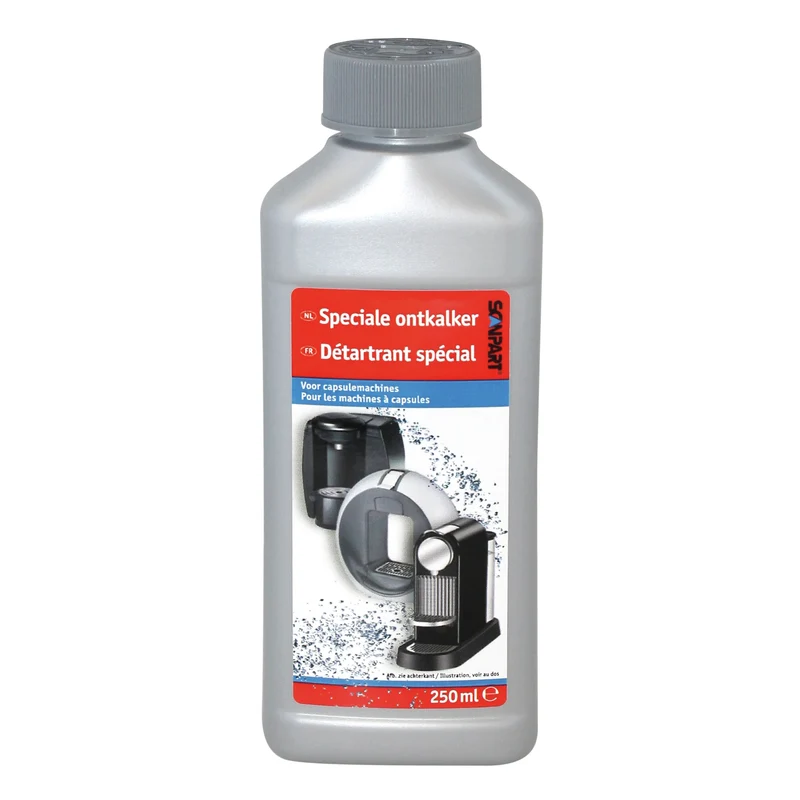 SCANPART - Détartrant - Liquid 250 ml - Applicable to Capsule machines