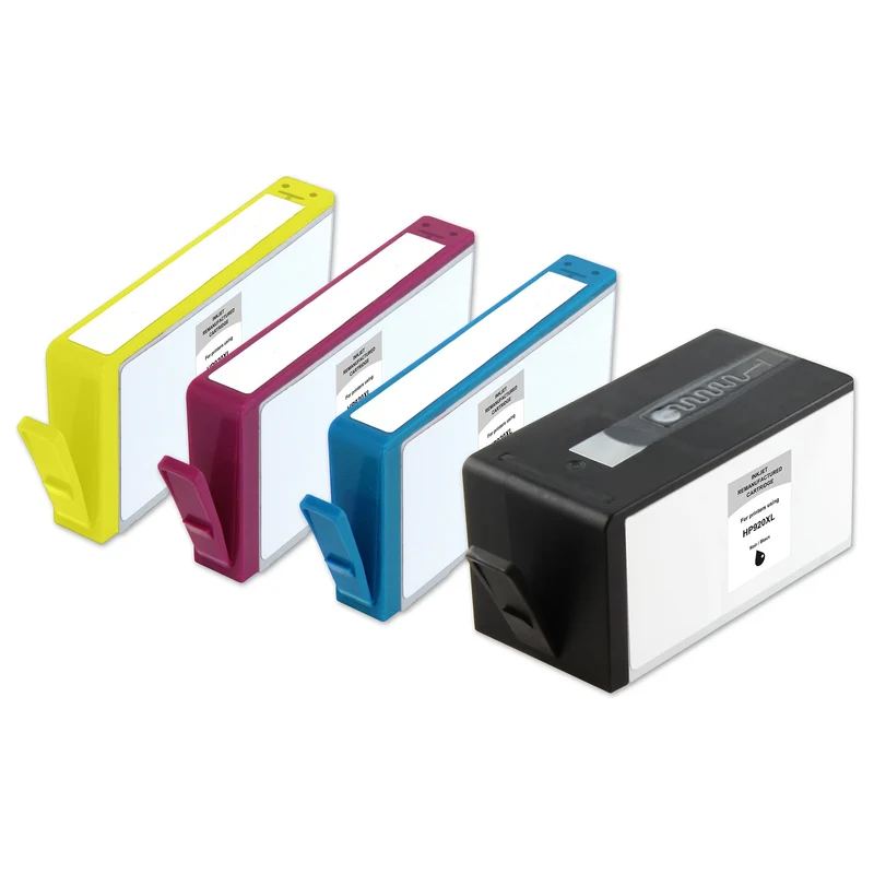 RECYCLECLUB XL Cartouche d'encre 920XL - Multipack - Noir + Bleu + Rouge + Jaune - Remplace HP