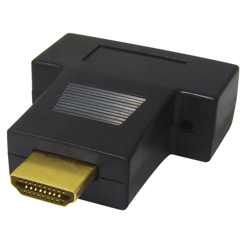 SCANPART - Prise - Adaptateur - HDMI (Mâle) - DVI-D (Femelle) -