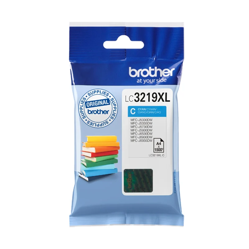 BROTHER XL Cartouche d'encre LC3219XL C - Bleu