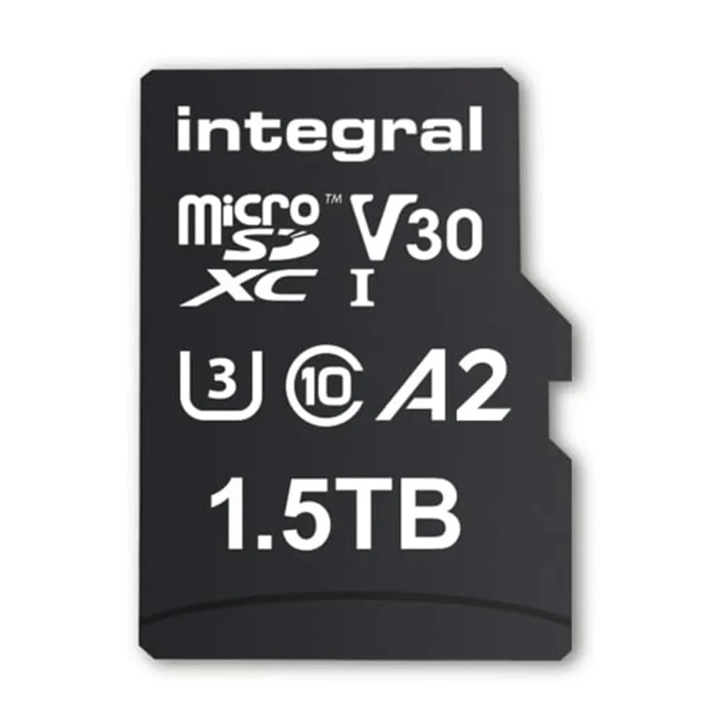 INTEGRAL - Carte mémoire microSD - 1,5 TB - SDXC - V30