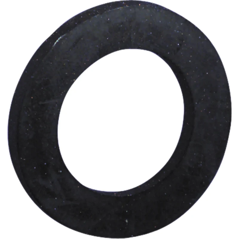MARQUE MAISON - Anneau en caoutchouc - 3/4" - Noir - 10 pièces