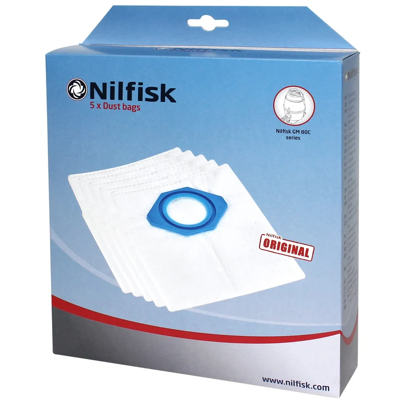 NILFISK GM 80C | GM 90 - 5 Sacs d´aspirateur