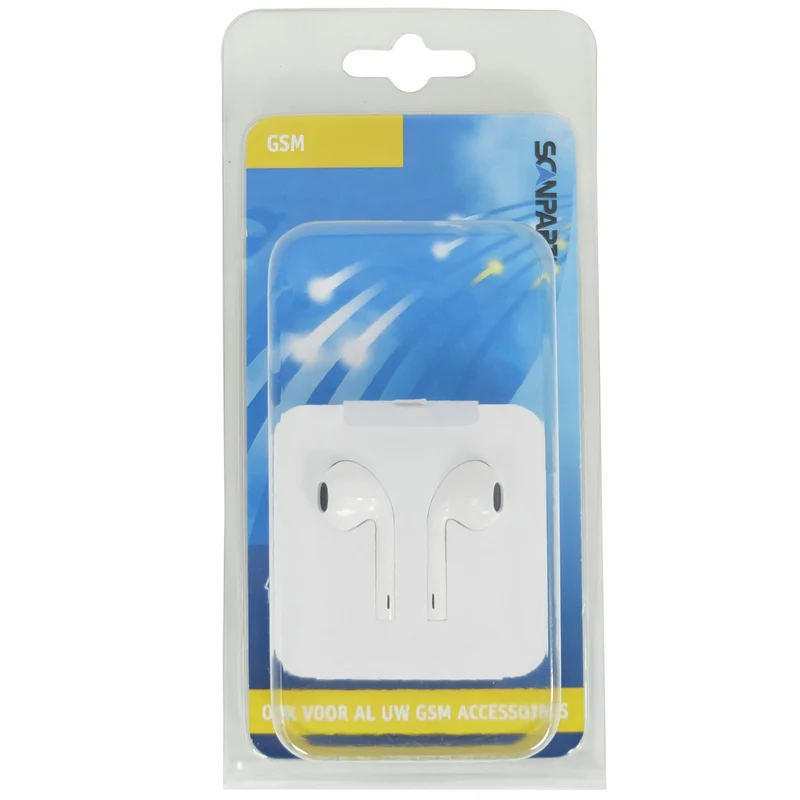 SCANPART - Casque - Blanc - Intra-Auriculaires - Lightning (M)