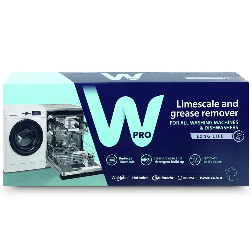 WPRO Nettoyeur pour machine à laver DES131 - Multi Pack - Poudre