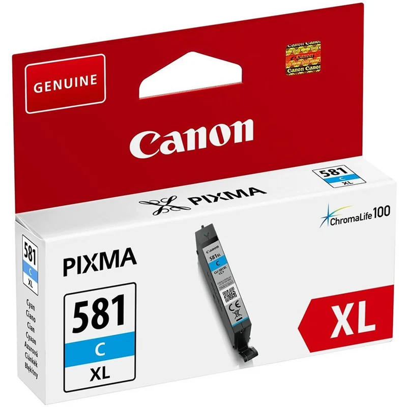 CANON XL Cartouche d'encre CLI-581C XL - Bleu