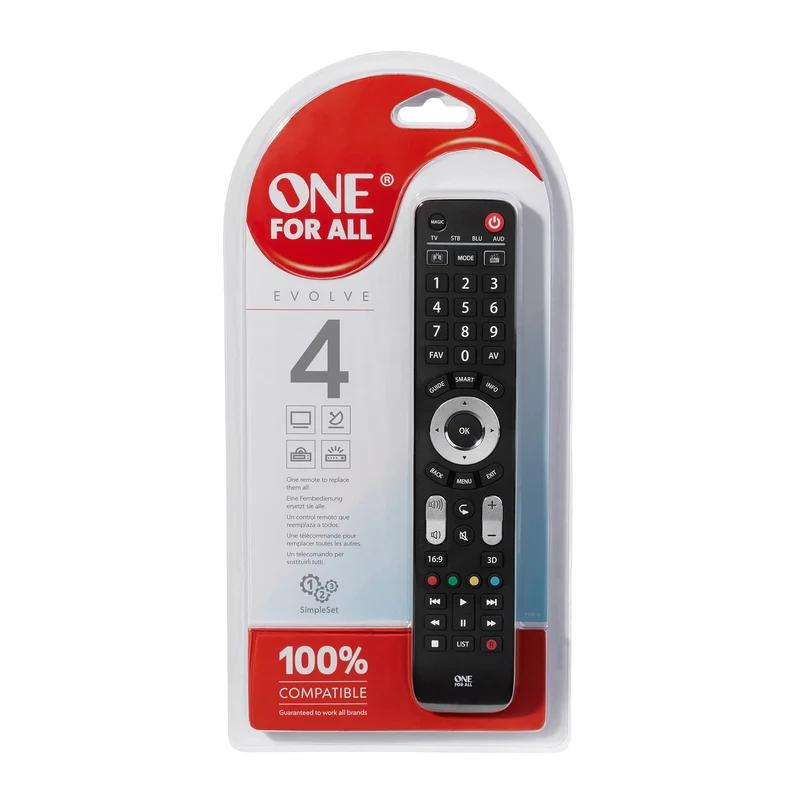 ONE FOR ALL - Telecommande - Universel - URC7145 - Evolve 4