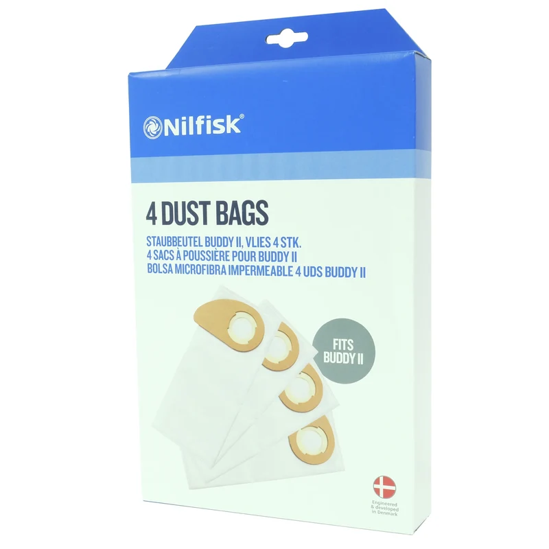 NILFISK Buddy II - 4 Sacs d´aspirateur