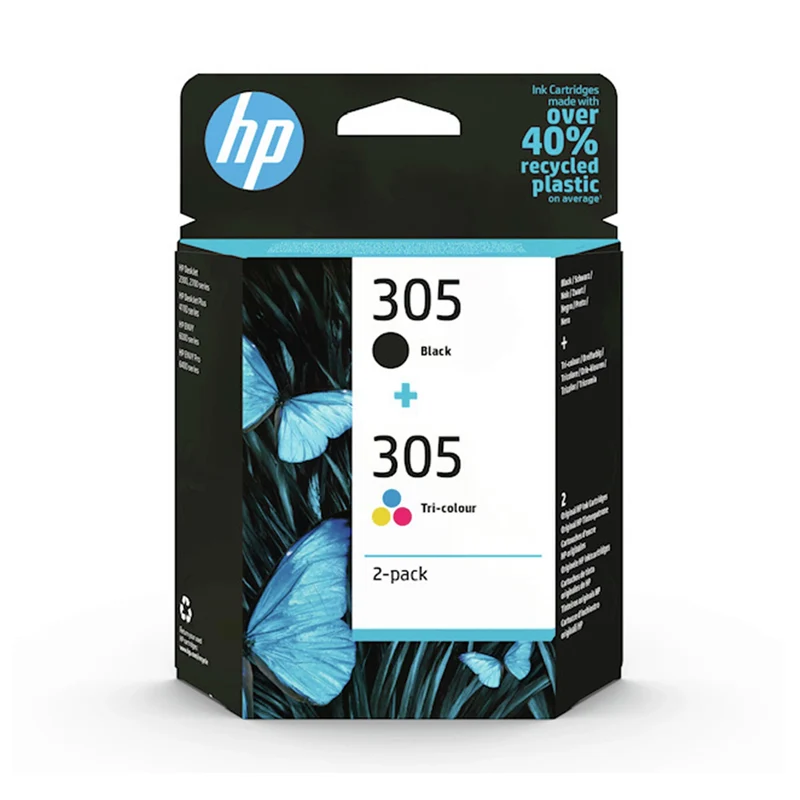 HP Cartouche d'encre 305 - Duo Pack - Noir + Couleur