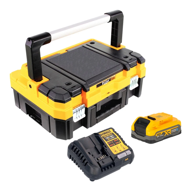 DeWalt DCBP 318 Batterie Powerstack 18 V 3,5 Ah / 3500 mAh XR Li-Ion - avec indicateur de charge