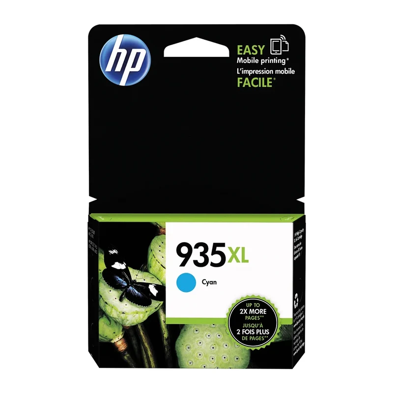 HP XL Cartouche d'encre 935XL Cyan - Bleu