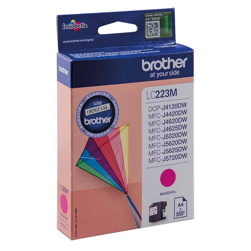 BROTHER Cartouche d'encre LC223M - Rouge
