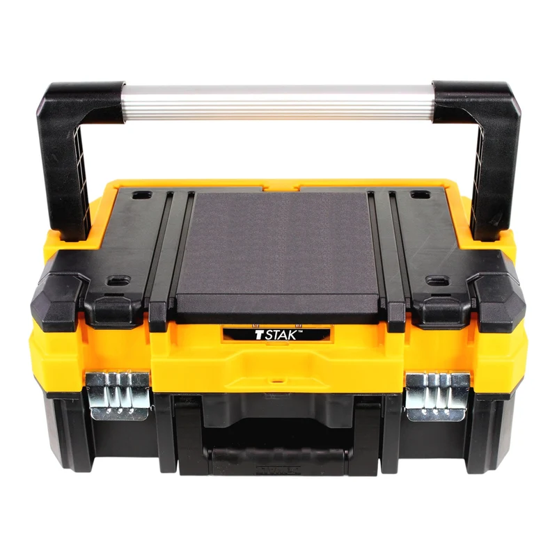 Kit de démarrage DeWalt DCB 1102 E3T 18 V avec 3 batteries Powerstack 1,7 Ah + chargeur DCB 1102 + TSTAK