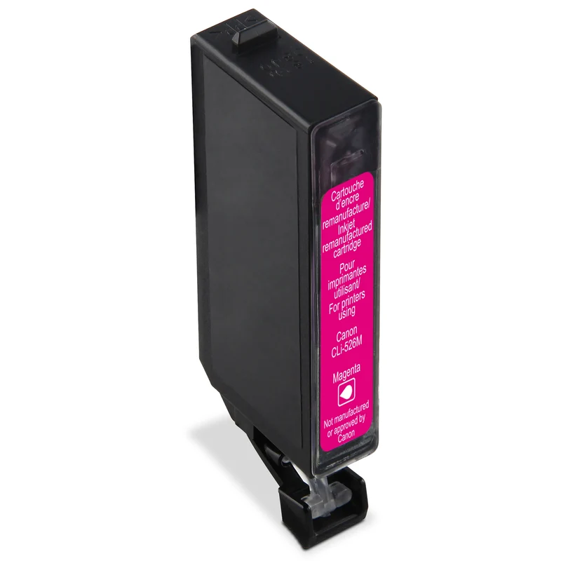 RECYCLECLUB Cartouche d'encre CLI-526M - Rouge - Remplace Canon