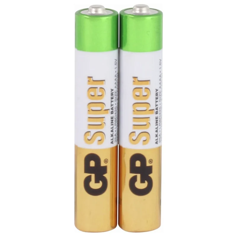 GP Alkaline AAAA | LR61 - Pack duo - 1.5 V - 525 mAh Batterie