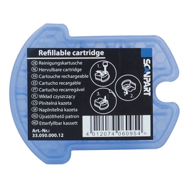 SCANPART - CCR - Compatible avec Braun Clean & Renew - Cartouche vide - 1 Pièce
