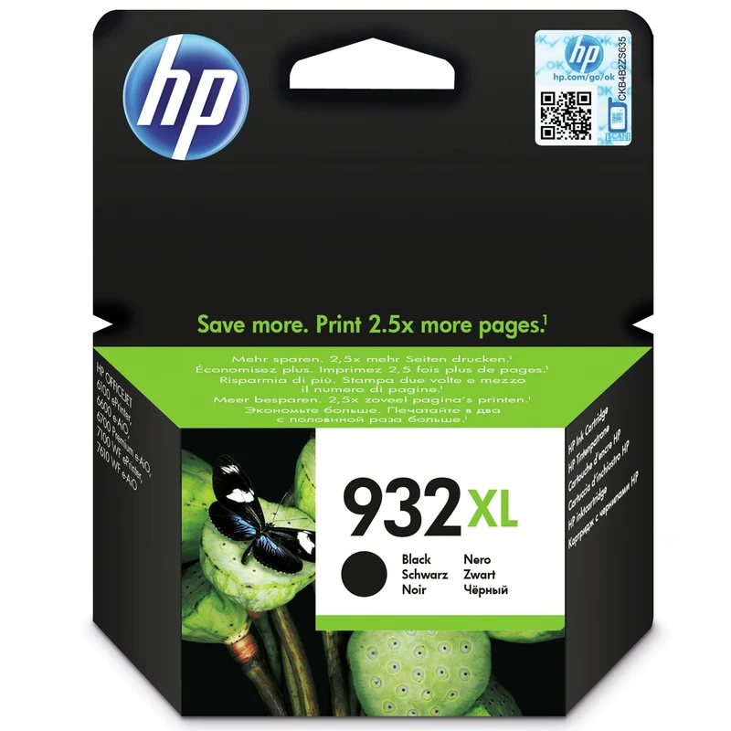 HP XL Cartouche d'encre 932XL - Noir