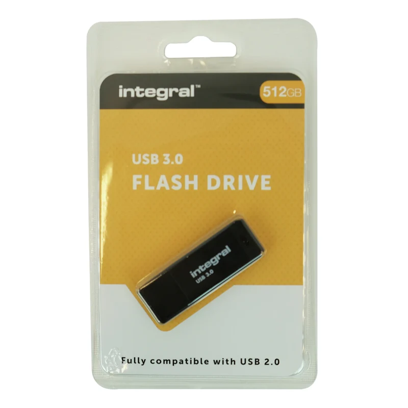 INTEGRAL - Clé USB - 512 GB - Noir - USB-A 3.0