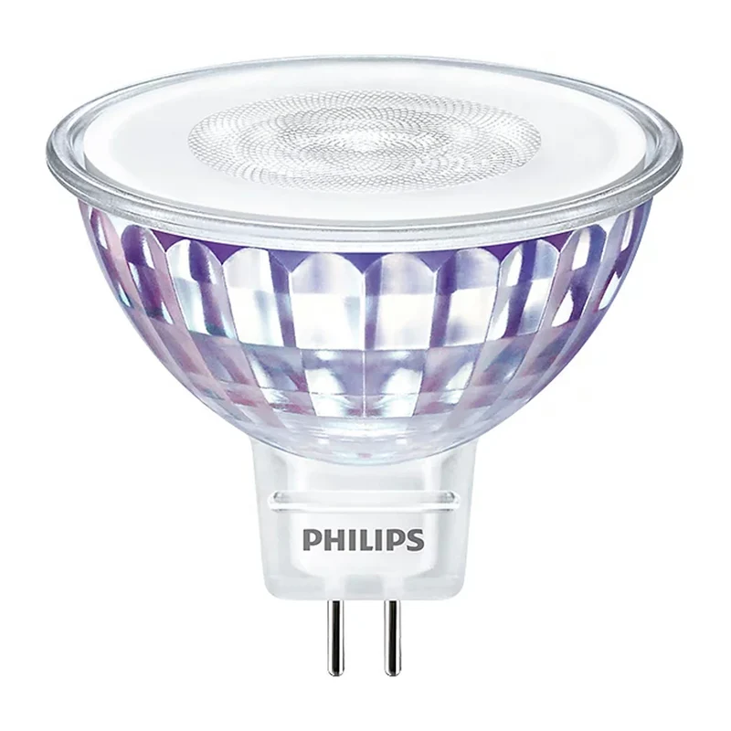 PHILIPS - Reflector Spot - GU5.3 - 50 W - 621 Lumen - 2700 K - Bright - MR16 - Duo Pack