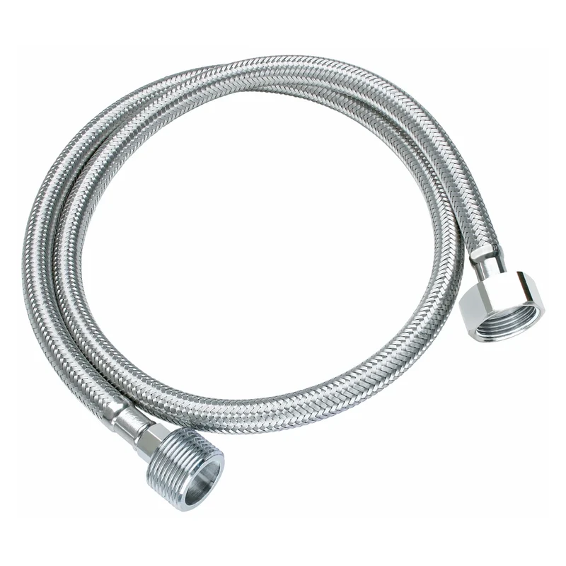 SCANPART - Verlengslang RVS - 3/4" droit - 3/4" droit - 115 bars - 2,0 m