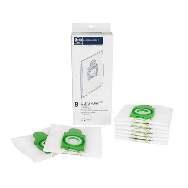SEBO Airbelt E | Ultra-Bag | 8300ER - 8 Sacs d´aspirateur