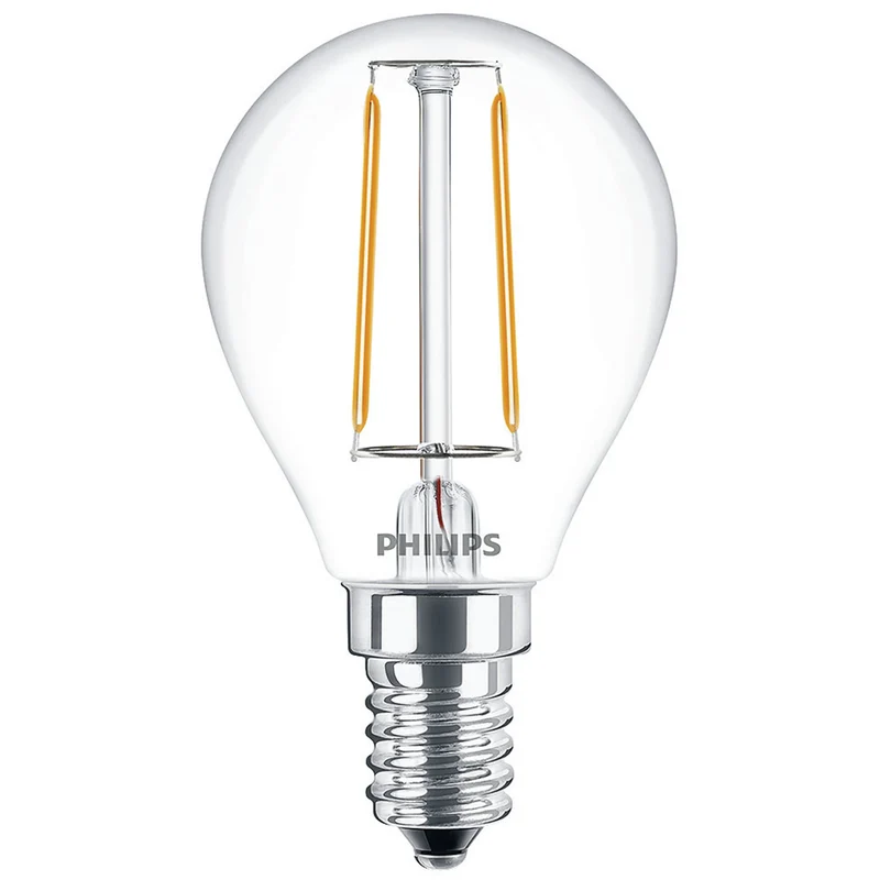 PHILIPS - Light Bulb - E14 - 25 W - 250 Lumen - 2700 K - Bright - Bulb