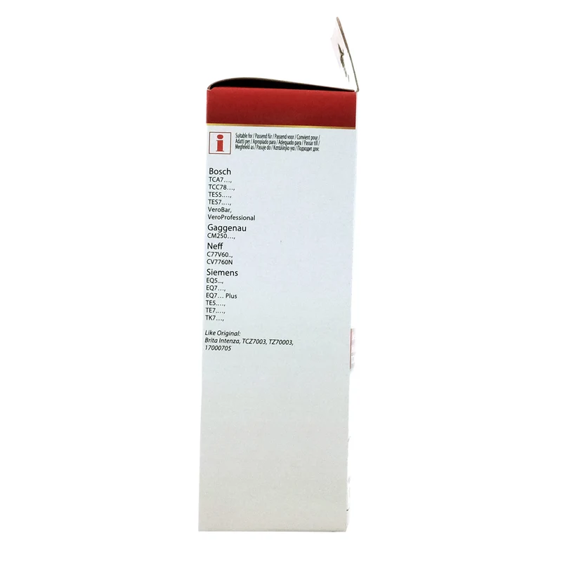 Scanpart Filtre à eau enfichable compatible avec Brita Intenza applicable dans les machines à café de Bosch Siemens|Bosch|Siemens|Gaggenau|Neff