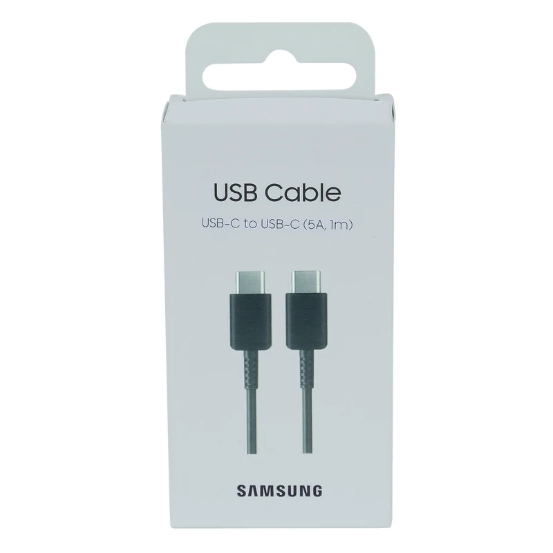 SAMSUNG - Câble de chargement et de données - USB-C (Mâle) - USB-C (Mâle) - 1,0 m
