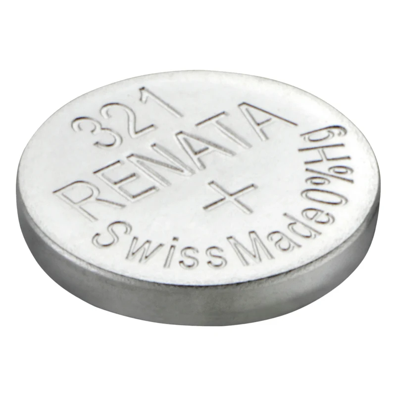 RENATA Silveroxide 321 | SR65 - 1.55 V - 15 mAh - Cellule bouton