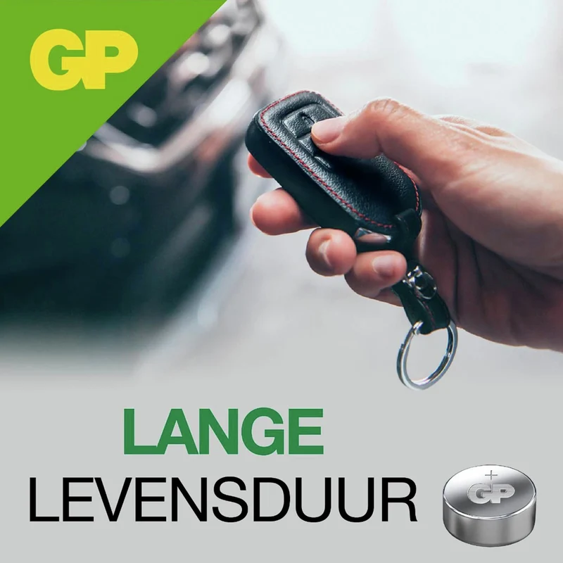 GP Alkaline LR44 | A76 - Pack duo - 1.5 V - 110 mAh - Cellule bouton