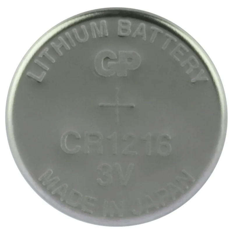 GP Lithium CR1216 | 1216 - 3 V - 25 mAh - Cellule bouton