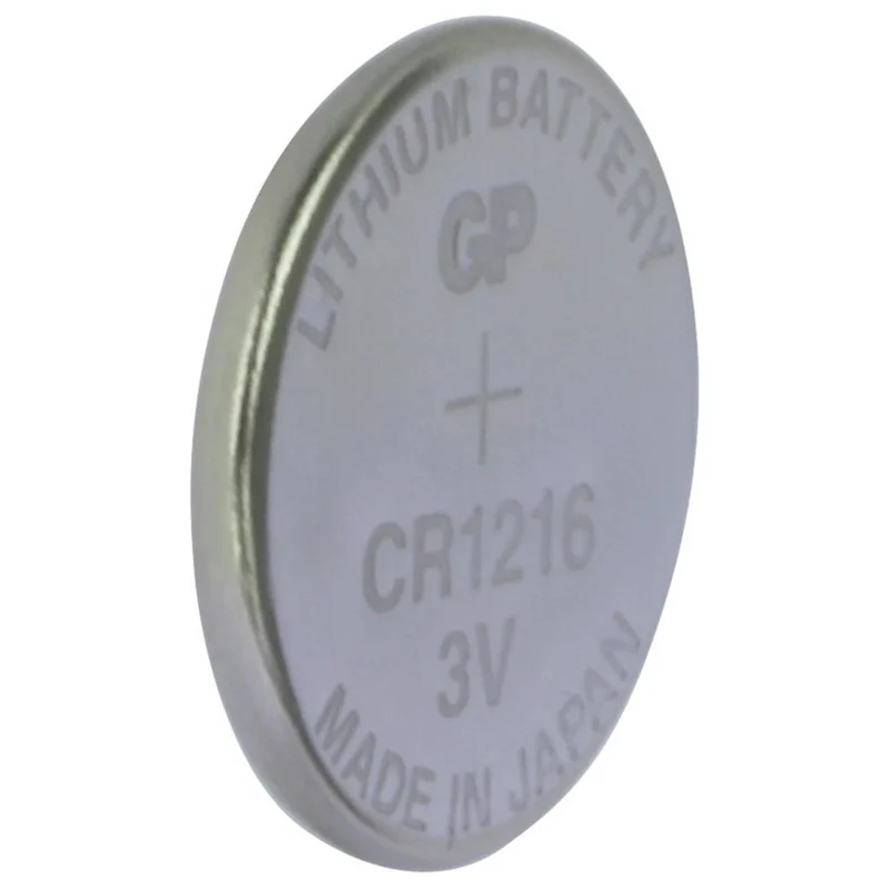 GP Lithium CR1216 | 1216 - 3 V - 25 mAh - Cellule bouton