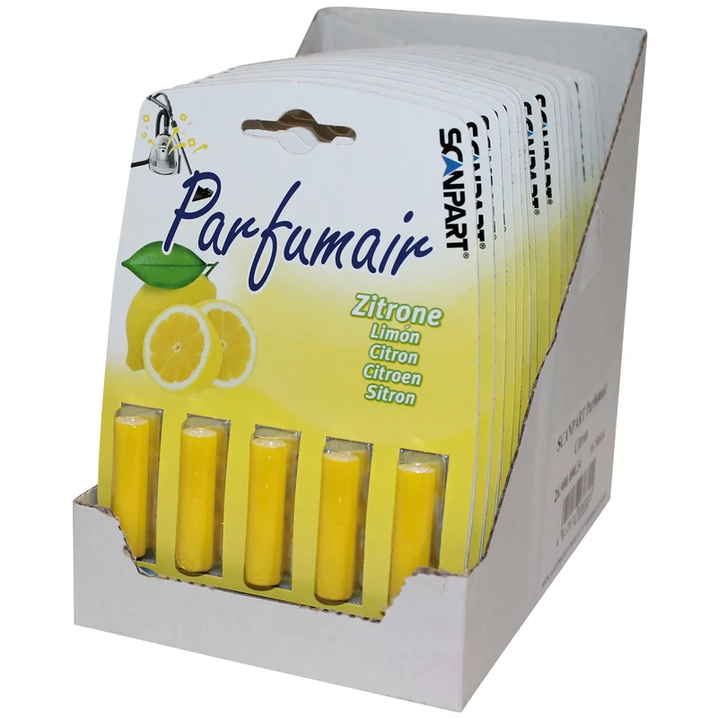 SCANPART - Aspirateur rafraîchisseur - Citron - 5 Pieces