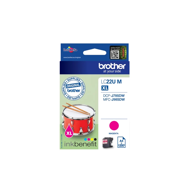 BROTHER XL Cartouche d'encre LC22UM XL - Rouge