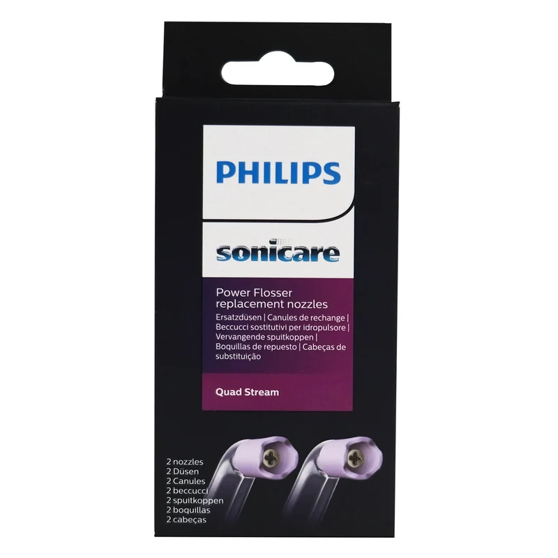 Philips - Brossettes - Sonicare - Quad Stream - 2 Pièces - Blanc - HX3062