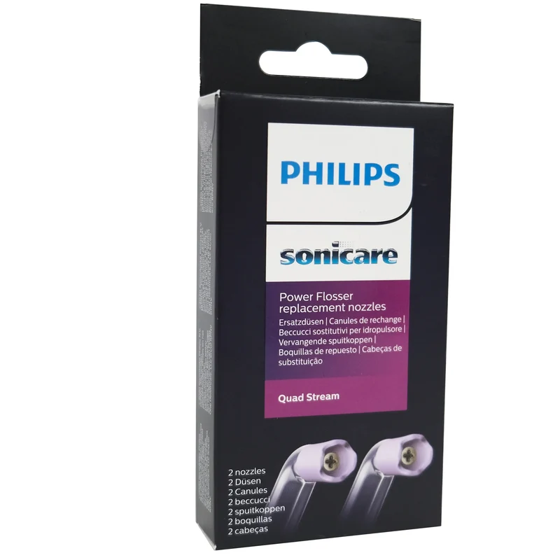 Philips - Brossettes - Sonicare - Quad Stream - 2 Pièces - Blanc - HX3062
