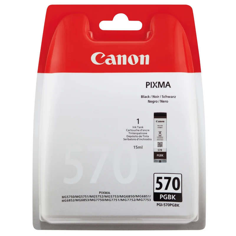 RECYCLECLUB Cartouche d'encre PGI-570PGBK - Noir - Remplace Canon