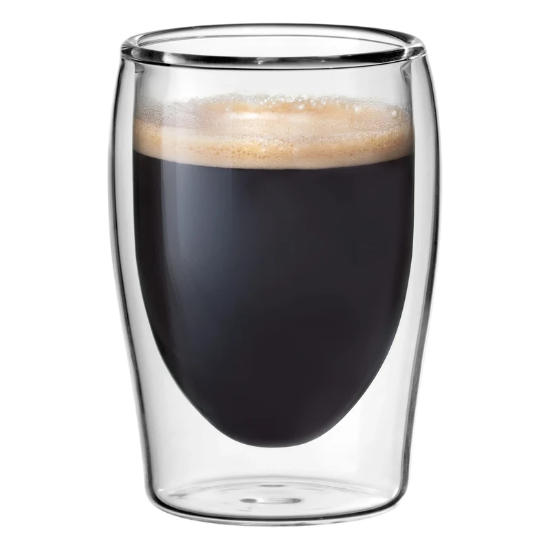 SCANPART - Verre isotherme à double paroi - Pour expresso - 2 x 8 cl