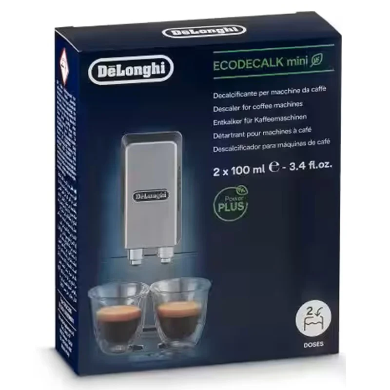 DELONGHI - Détartrant DLSC200 - Liquid 100 ml Duo pack - 2 Pieces of 100 ml